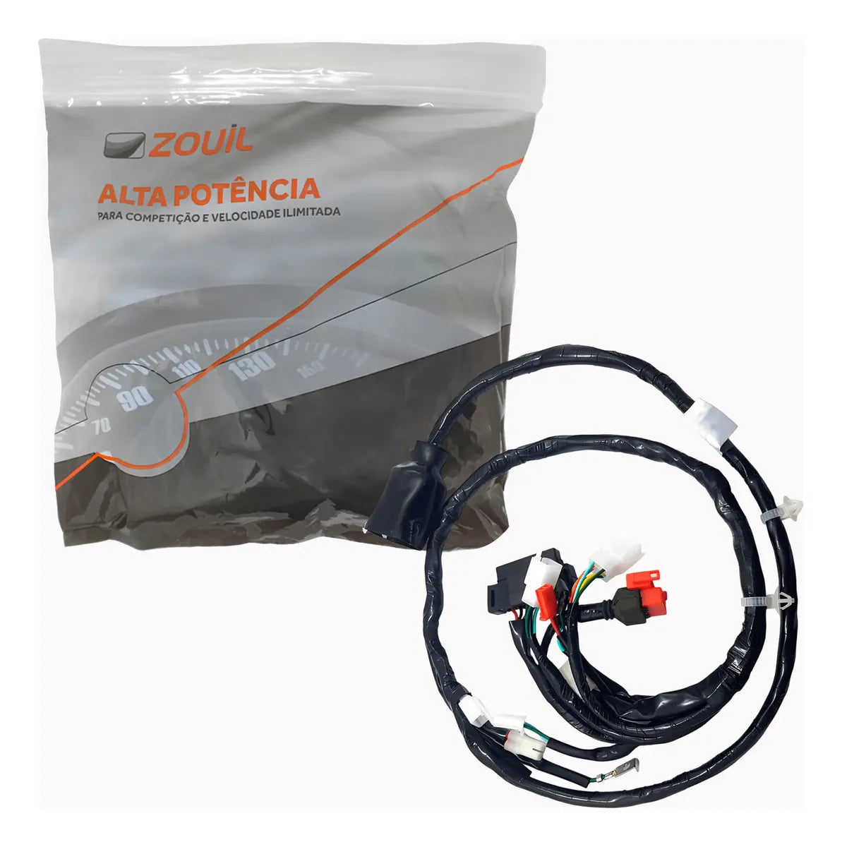CHICOTE FIAÇÃO PRINCIPAL BIZ 125 KS 00-08 3MTB101811 (101811) ZOUIL