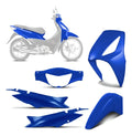 CARENAGEM CONJUNTO COMPLETO BIZ 125 06 AZUL METALICO - SPORTIVE