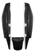 RABETA COMPLETA (KIT 3 PEÇAS SEM ADESIVO) FAN 125 09-13 PRETO INJETADO (923966) WESTER