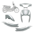 CARENAGEM CONJUNTO COMPLETO BIZ 125 06/07 PRATA - SPORTIVE