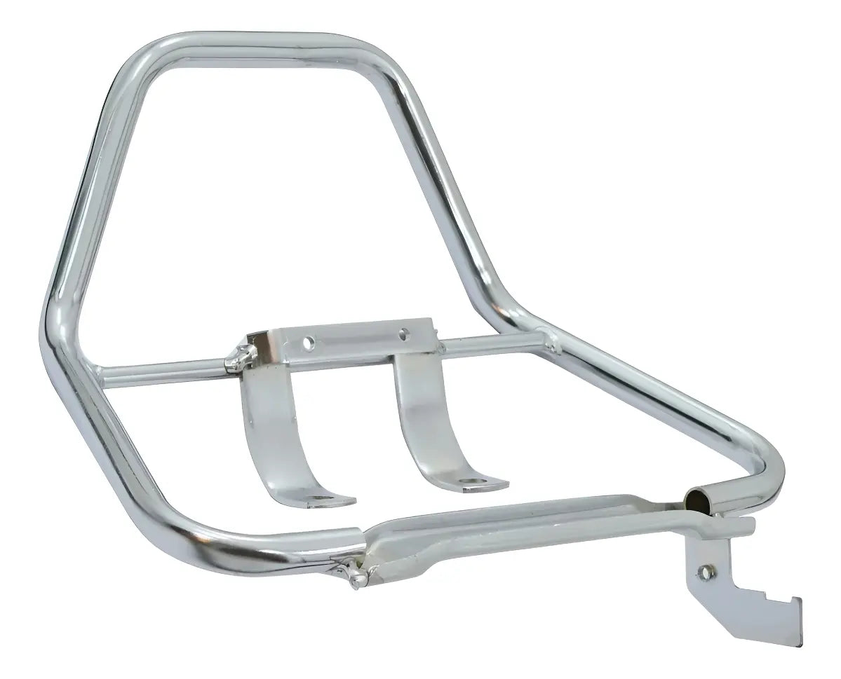 ALÇA ESPORTIVA CROMADA (VERTICAL) TITAN 150 04-08 (50757) POLIMET