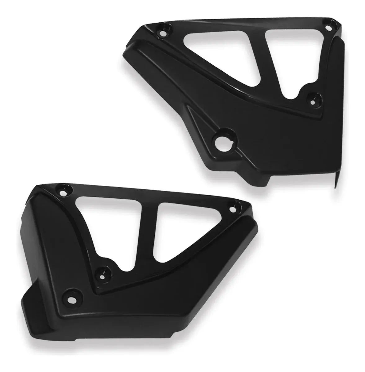 TAMPA LATERAL INFERIOR PRETA TITAN 150 04-08 (23977) TRILHA