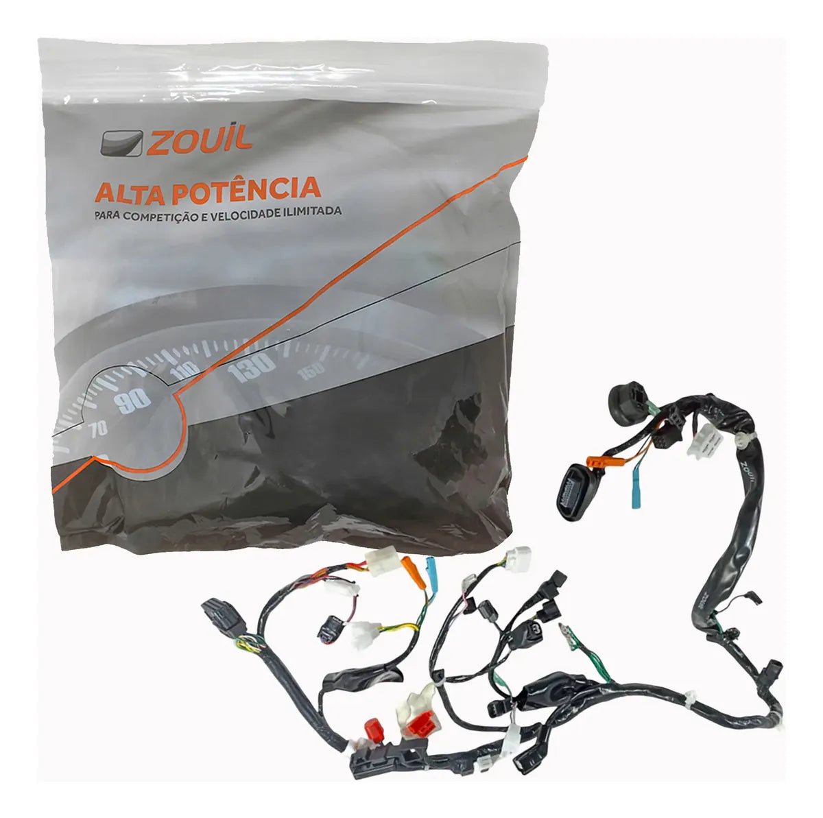 CHICOTE FIAÇÃO PRINCIPAL TITAN 150 ESD 15/ TITAN 150 EX 15/ FAN 150 ESDI 15 3MTB100727 (46924) ZOUIL