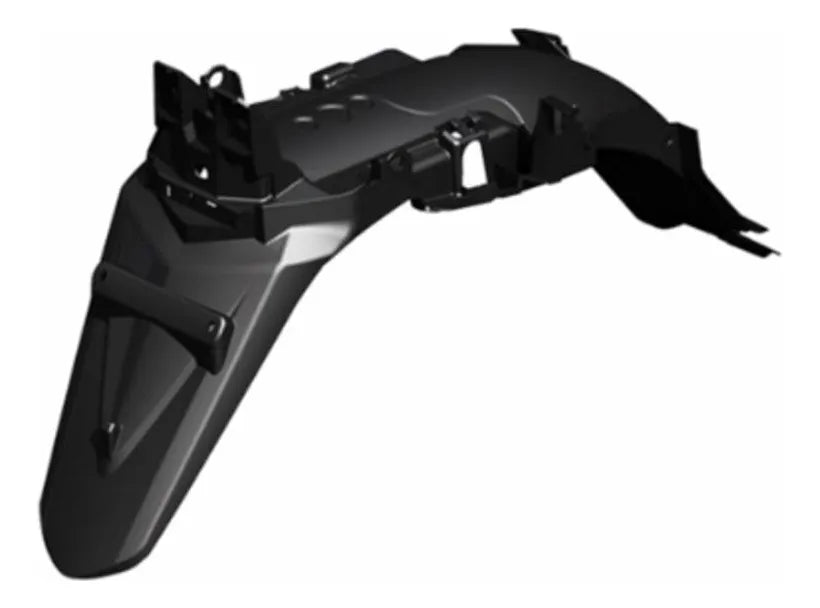 PARALAMA TRASEIRO PRETO FAN 125 09-13 (46260) SPORTIVE