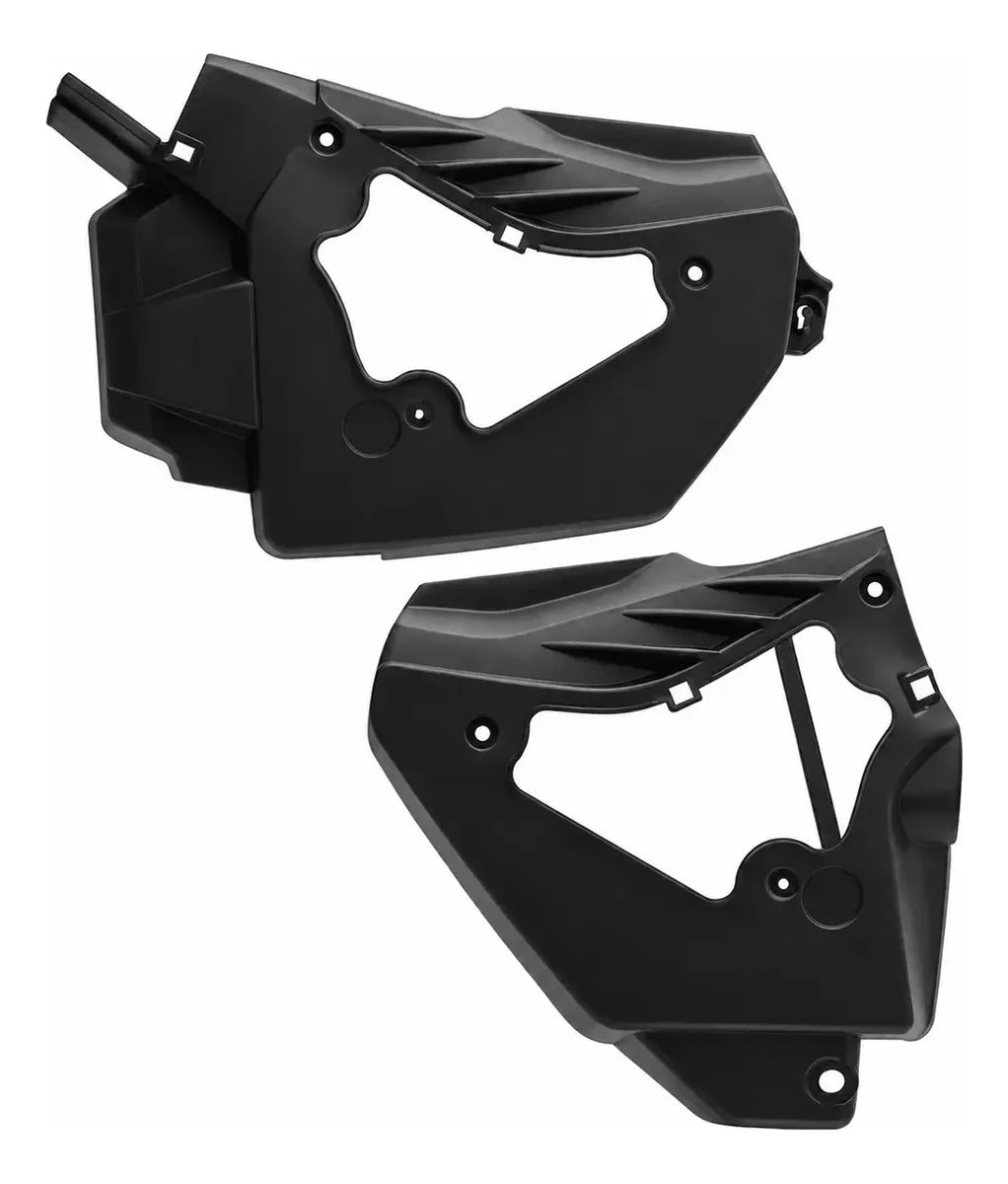 TAMPA LATERAL INFERIOR PRETA TITAN 150 09-13 (25052) TRILHA