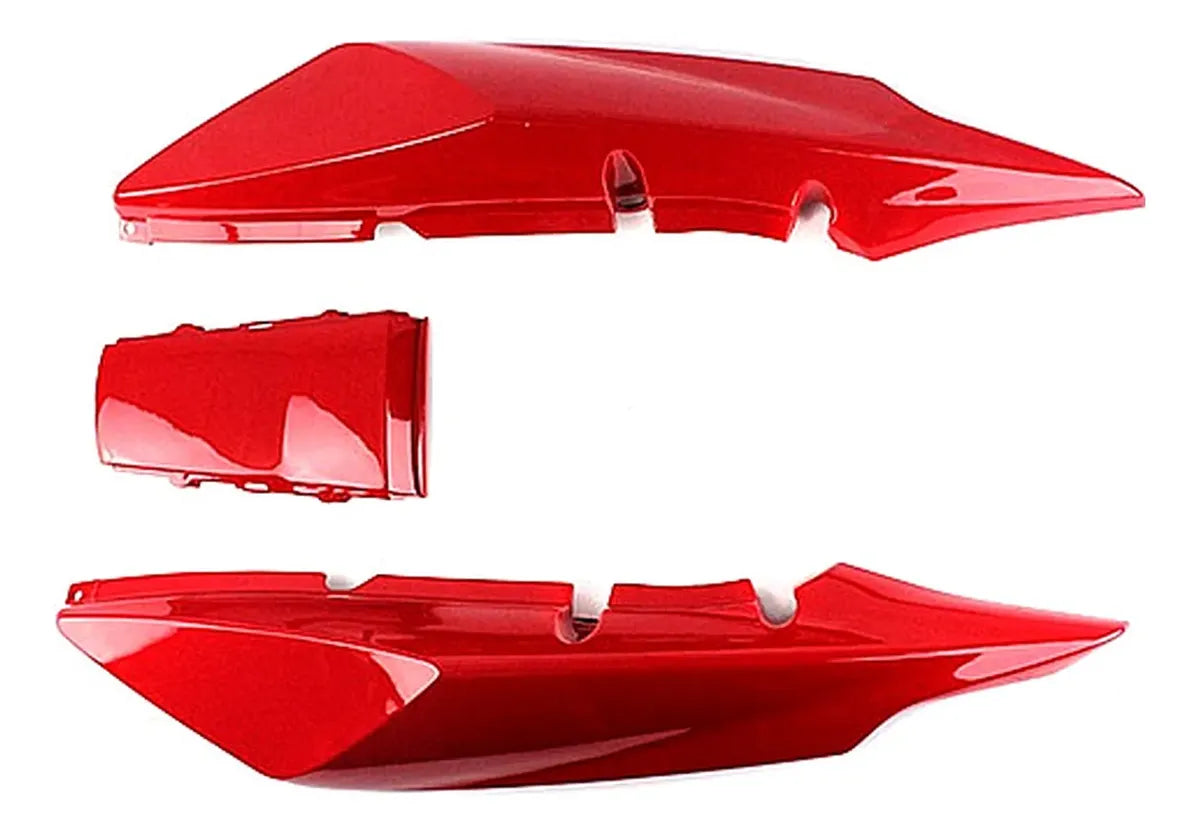 RABETA COMPLETA (KIT 3 PEÇAS SEM ADESIVO) CBX 250 TWISTER 04-05 VERMELHO 5650005 SPORTIVE