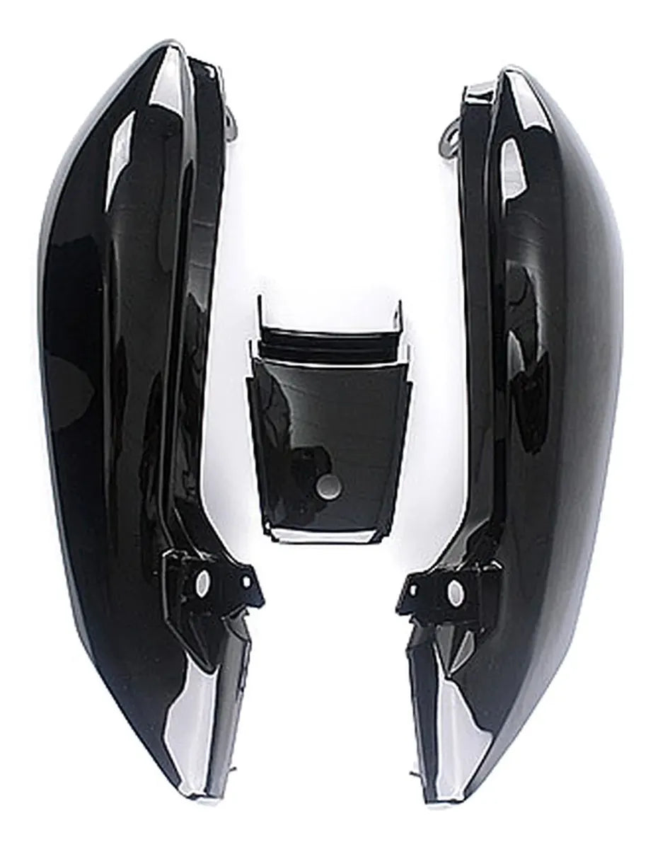 RABETA COMPLETA (KIT 3 PEÇAS SEM ADESIVO) PRETO SUZUKI 125 YES 05-13 (46447) SPORTIVE