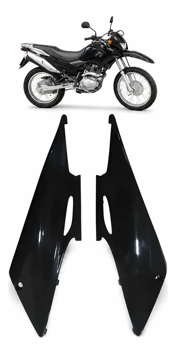 TAMPA LATERAL BROS 150 09-14/ BROS 125 13-15 (PAR) PRETO (43935) 7370002 SPORTIVE