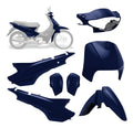 CARENAGEM CONJUNTO COMPLETO BIZ 100 98/99 AZUL - SPORTIVE