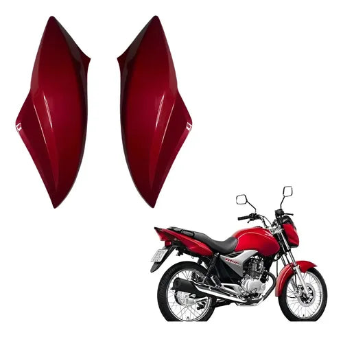 CARENAGEM FAROL (PAR) TITAN 150 ESD/EX 11-12 VERMELHO (BANANINHA) (45823) SPORTIVE