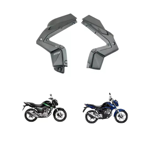 TAMPA LATERAL INFERIOR PRETA TITAN 160 EX 16-24 (46507) 6960001 SPORTIVE