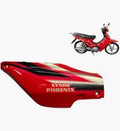 TAMPA LATERAL LADO DIREITO SHINERAY PHOENIX 50 VERMELHO X050PHO10C142V0 ORIGINAL SHINERAY