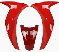 BICO FRONTAL+TAMPA LATERAL VERMELHO MACEIO (3 PÇS) BIZ 110i 18 E 22-24/ BIZ 125 EX 22-24 (45854) 7500871 SPORTIVE