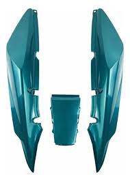 RABETA COMPLETA (KIT 3 PEÇAS SEM ADESIVO) CBX 250 TWISTER 03 VERDE 5650004 SPORTIVE