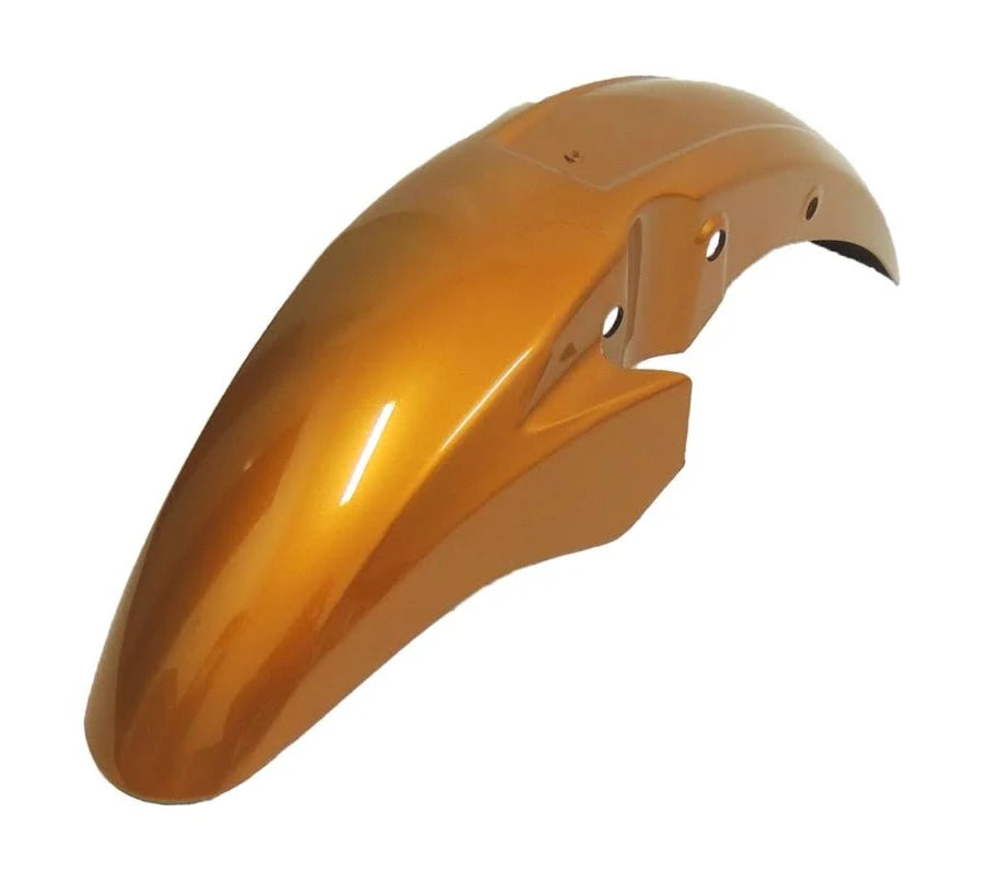 PARALAMA DIANTEIRO TITAN 150 12-13/FAN 150 12-13 AMARELO CAJU CF008-1009 CROMO FORT