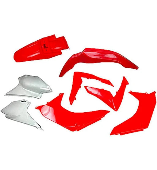CONJUNTO CARENAGEM COMPLETO (SEM ADESIVO) VERMELHO CRF 230 15-19 (35204) PROTORK