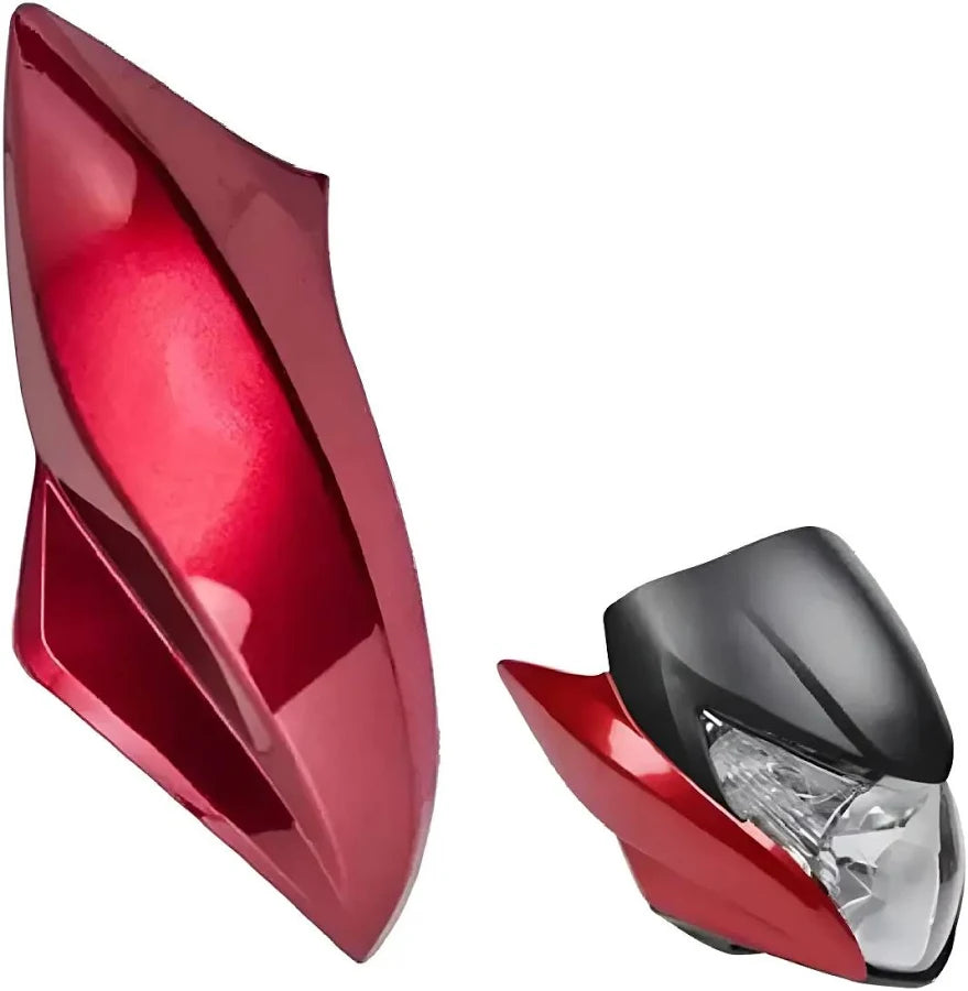 CARENAGEM FAROL (BANANINHA) LADO DIREITO (UNIDADE) TITAN 150 11-13 VERMELHO METÁLICO 61302- KVS-750ZB ORIGINAL HONDA
