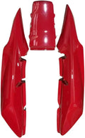 RABETA COMPLETA (KIT 3 PEÇAS SEM ADESIVO) TWISTER 08 VERMELHO 6070008 (46437) SPORTIVE